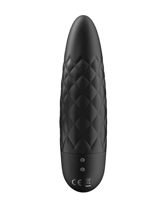 Ultra Power Bullet 5 Rung Đen Tím 3.8" Siêu Sâu