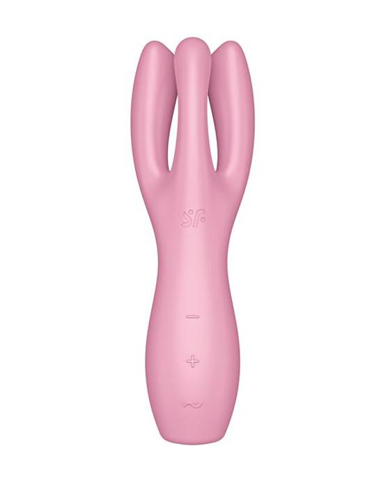 Satisfyer Threesome 3 Mint Hồng Kích Thích 3 Điểm