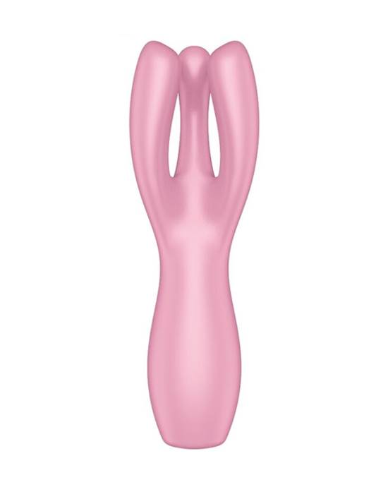 Satisfyer Threesome 3 Mint Hồng Kích Thích 3 Điểm