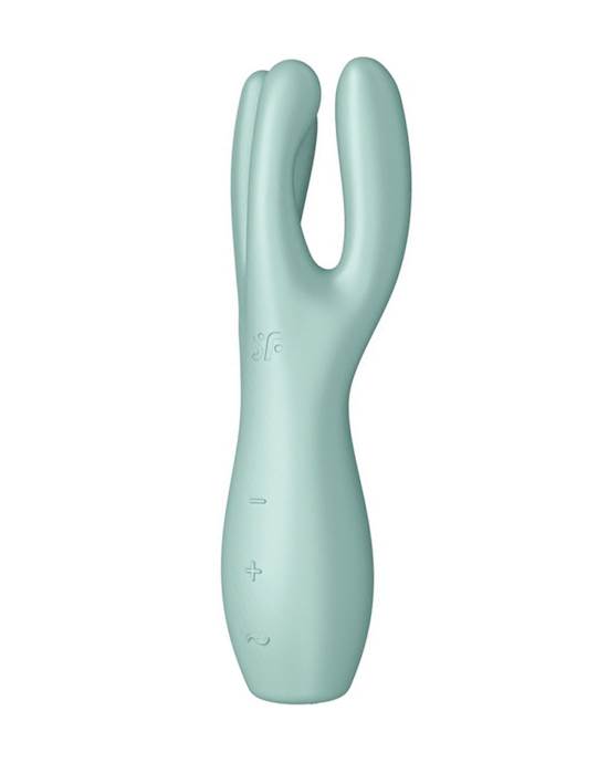 Satisfyer Threesome 3 Mint Hồng Kích Thích 3 Điểm