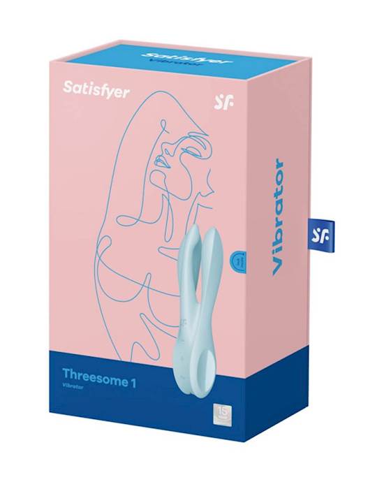 Satisfyer Threesome 1 Rung 14cm Ba Người Độc Đáo