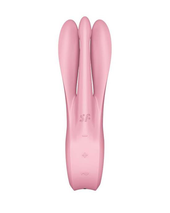 Satisfyer Threesome 1 Rung 14cm Ba Người Độc Đáo Thăng Hoa