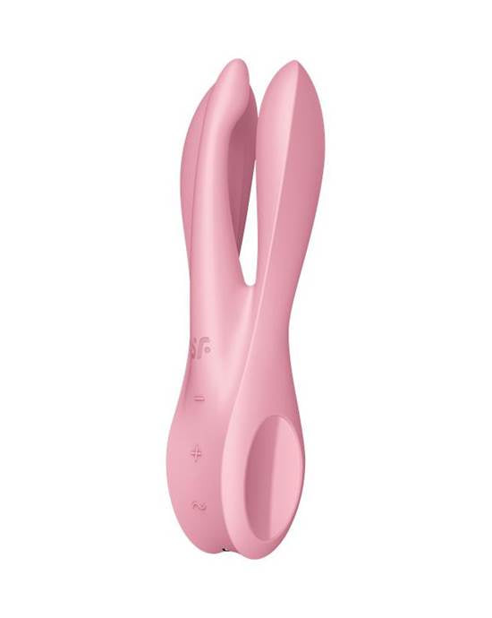 Satisfyer Threesome 1 Rung 14cm Ba Người Độc Đáo Thăng Hoa