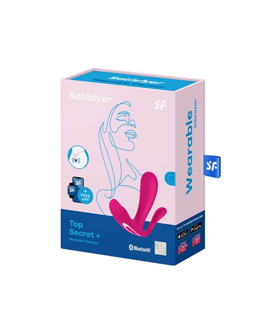 Satisfyer Top Secret+ Rung App Bí Mật Đeo Thoải