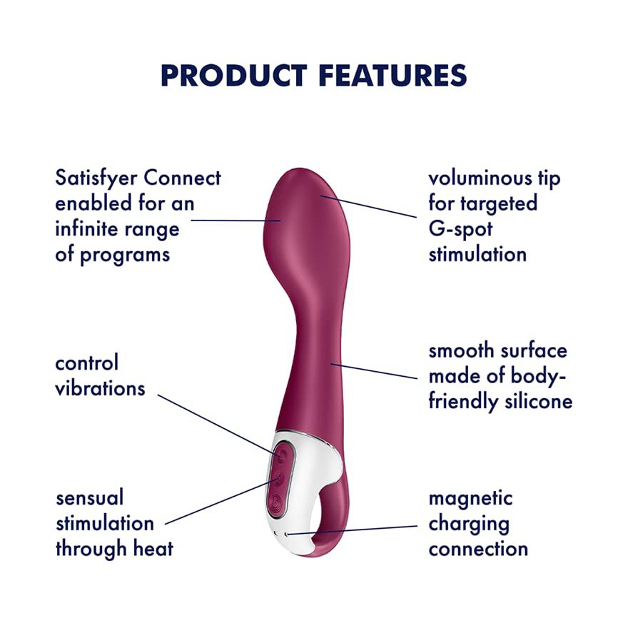 Satisfyer Hot Spot App G-Spot Nóng Rực Sâu Thú Vị