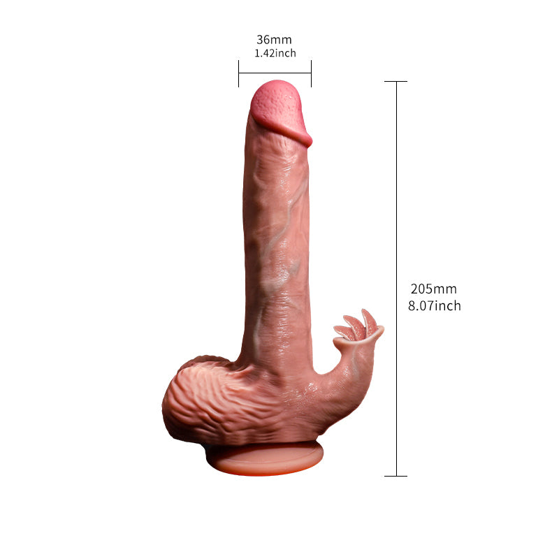 Dildo Tarzan YEAIN Mount Taishan Lưỡi Liếm G Siêu Kích Thích