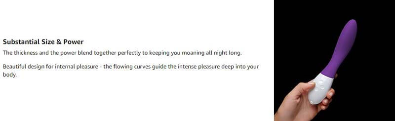 Lelo Mona 2 G-Spot Cong Rung Dài Nồng Cháy Lelo Mona 2 G-Spot Cong Rung Dài Nồng Cháy