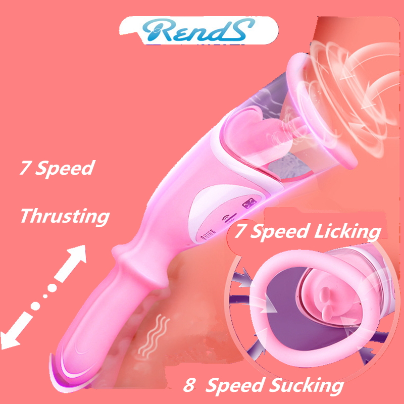 Rends True Love 3in1 Liếm Lưỡi Rung Tự Động Đa Năng