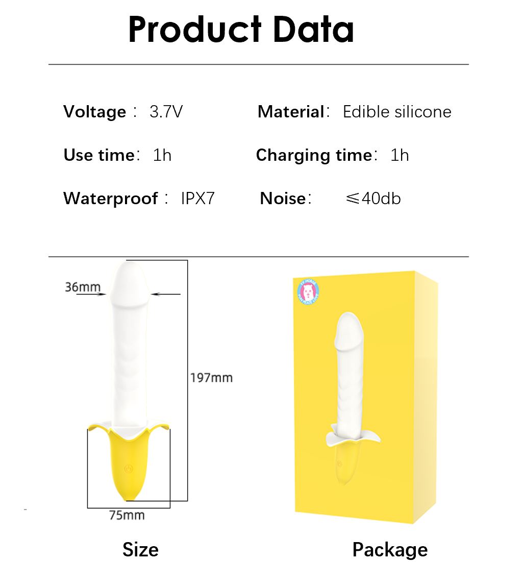 YY Horse Banana G-Spot Rung 360 Tự Động