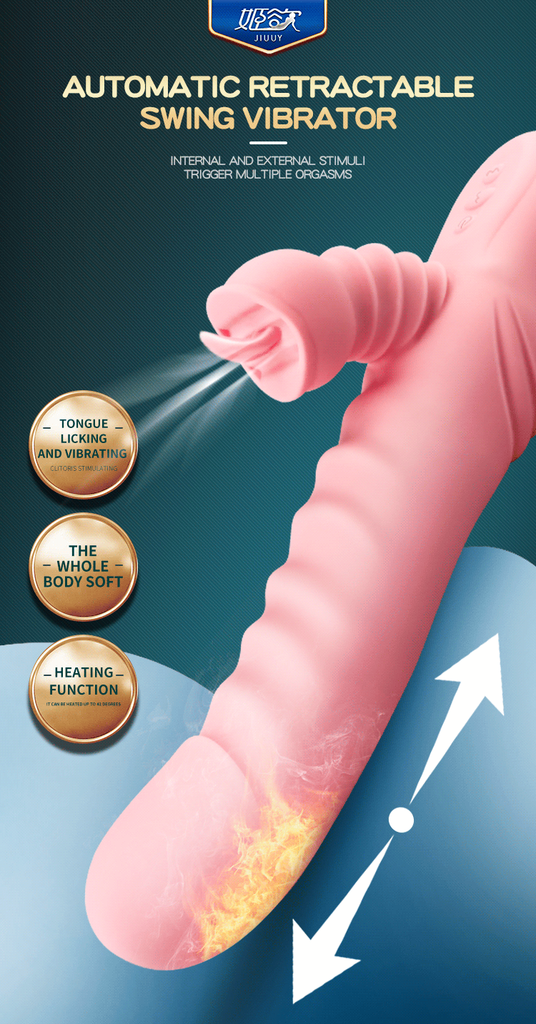 Jiuy Rabbit G-Spot Vibrator Đa Tầng Orgasm Mạnh Mẽ