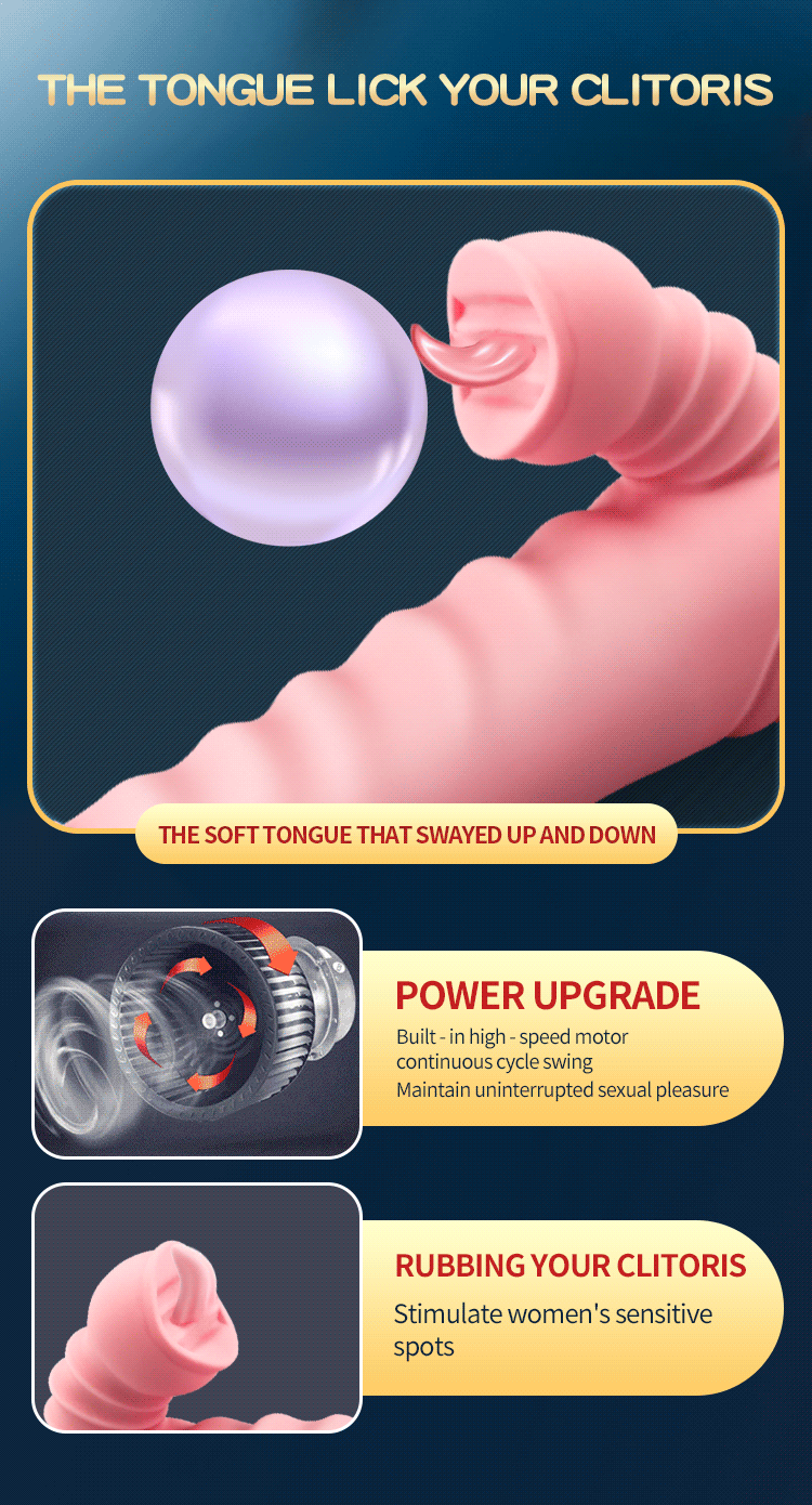 Jiuy Rabbit G-Spot Vibrator Đa Tầng Orgasm Mạnh Mẽ