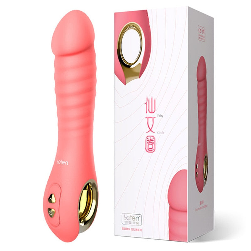 Leten Fairy Piston Telescopic G-Spot Rung Tự Động