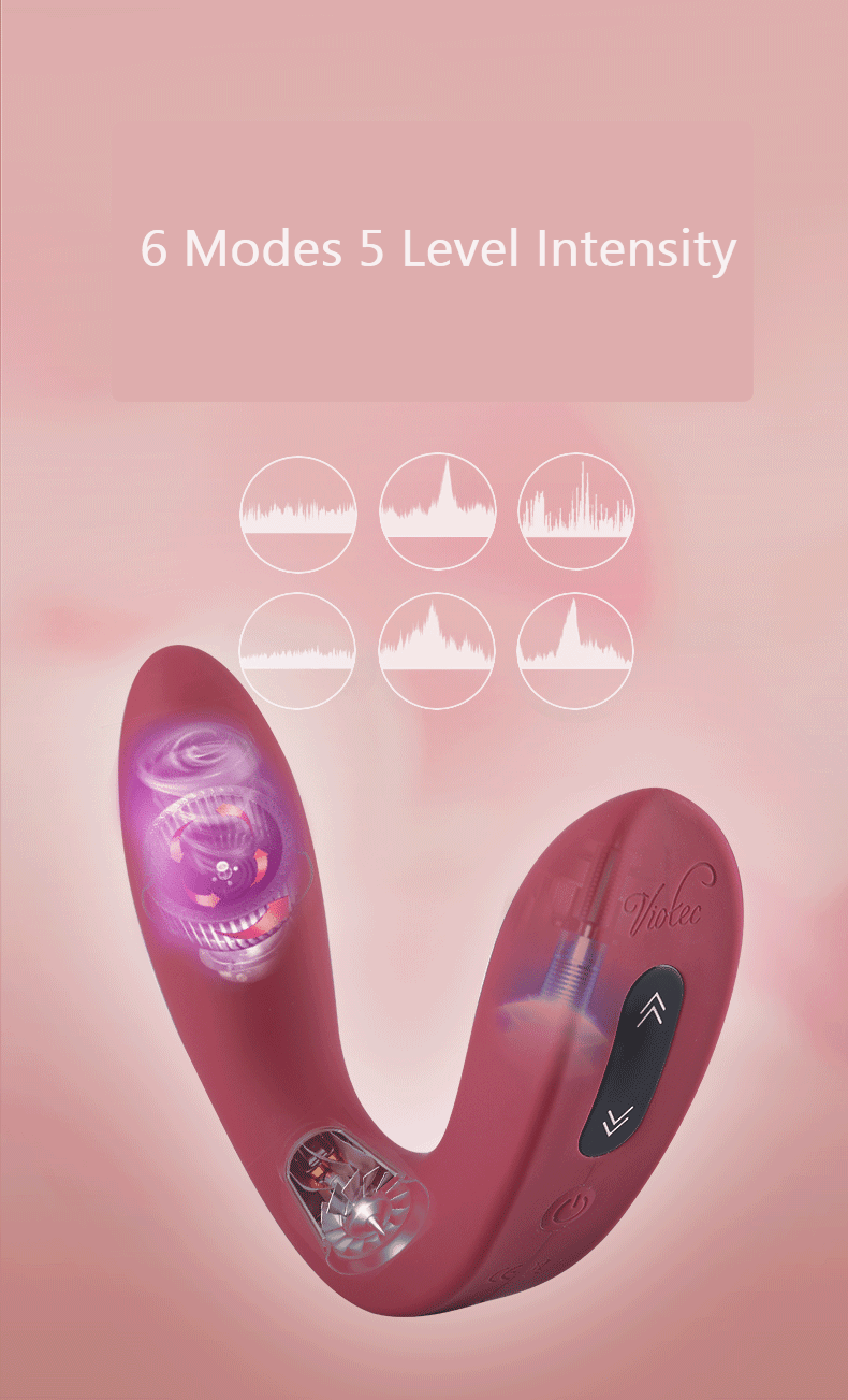 Viotec Hercules Đâm Kép G-spot – Vô Hình Sướng Ngất Cặp Đôi!