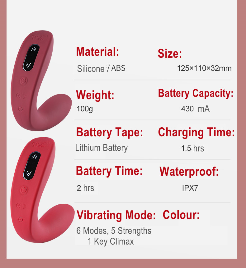 Viotec Hercules Đâm Kép G-spot – Vô Hình Sướng Ngất Cặp Đôi!