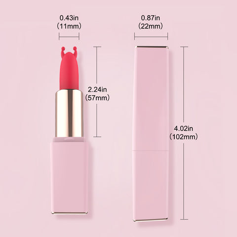 Lipstick Bullet Vibe G-Spot 9 Rung Son Môi Tinh Tế