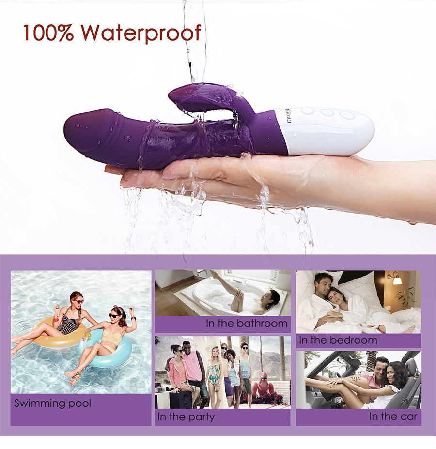 EROCOME Rabbit Crater G-Spot 8 Mode Rung Mạnh Bùng Nổ