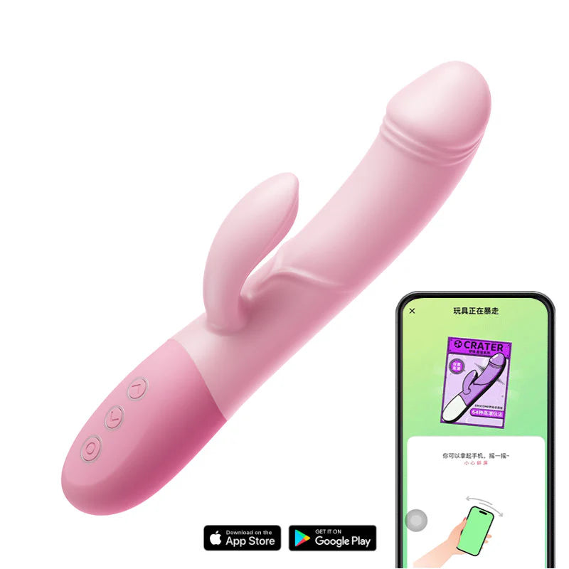 EROCOME Rabbit Crater G-Spot 8 Mode Rung Mạnh Bùng Nổ