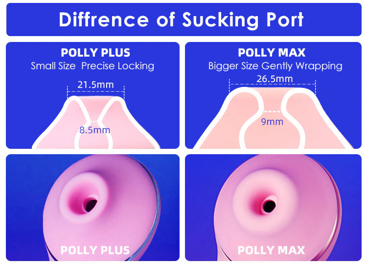 Polly Max 3.0 Kisstoy Hút Rung Quay Đỉnh Cao Nữ
