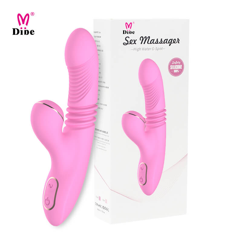 Dildo Olivia Dibe Hút Giãn G-Spot Nóng Rung