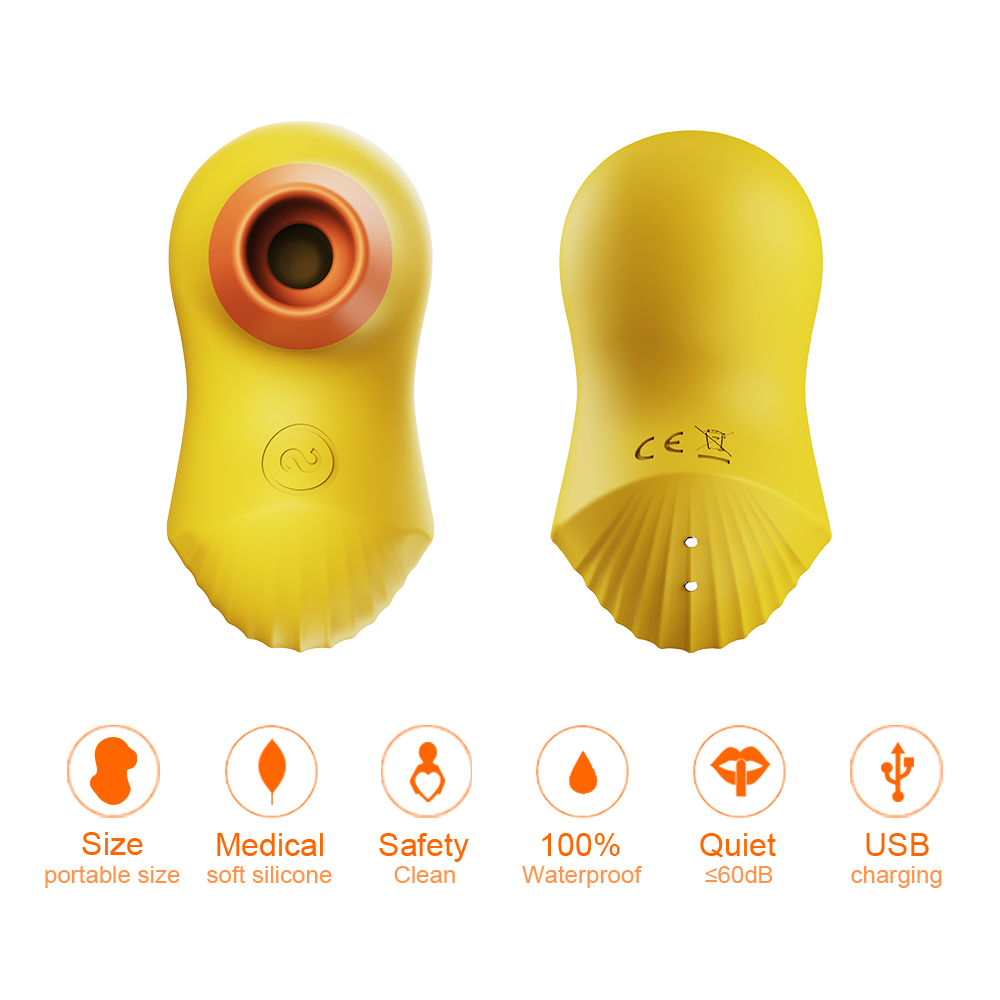 DIBE Duck Sucking Vibrator Mút Vịt Dễ Thương Bí Mật Sướng