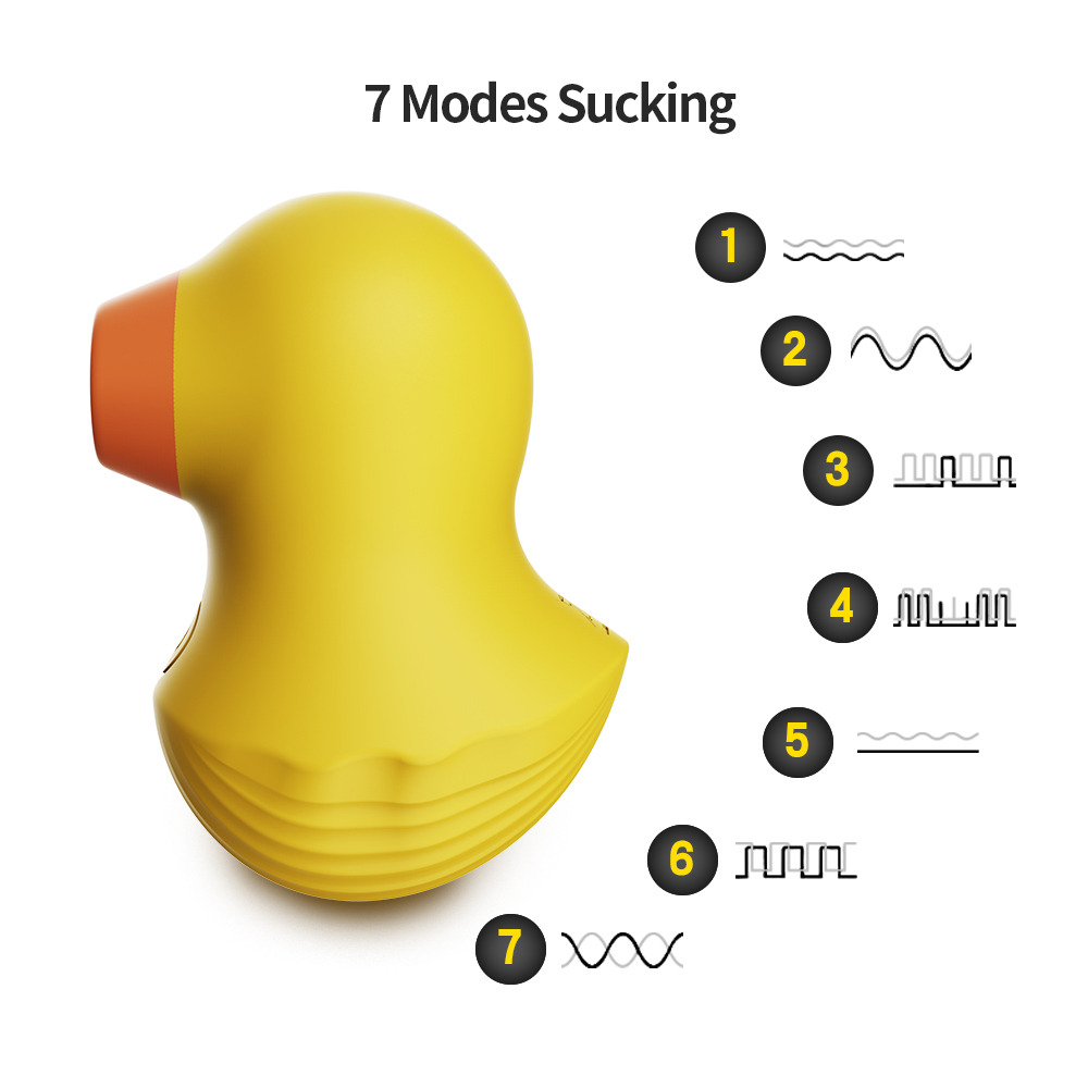 DIBE Duck Sucking Vibrator Mút Vịt Dễ Thương Bí Mật Sướng