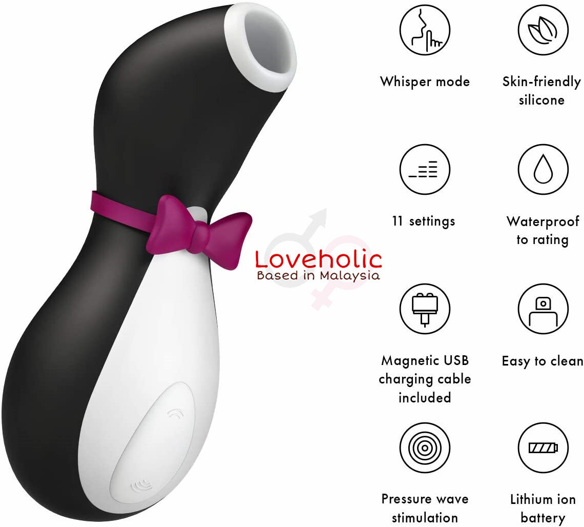 Satisfyer Penguin Pro Hút Rung Cánh Cụt