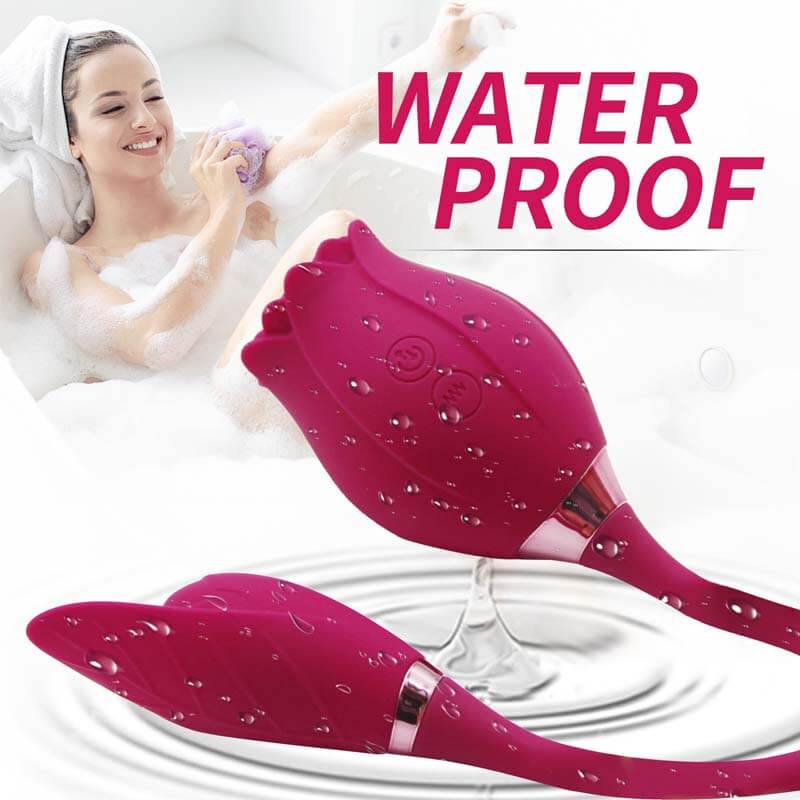 Honeysx Rose Egg 3in1 Rung Hút Đa Năng Thú Vị Siêu Sướng
