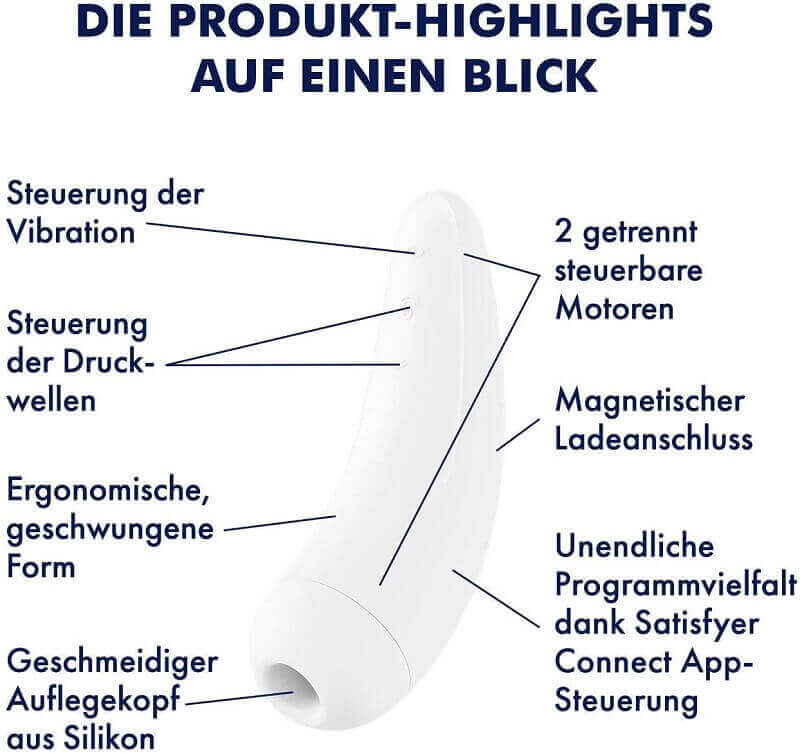 Satisfyer Curvy 2+ rung hút app control khoái lạc bất tận