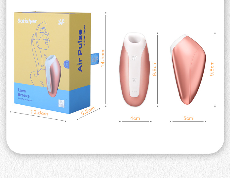 Satisfyer Love Breeze Vi Hút Gió Tình Yêu Mới