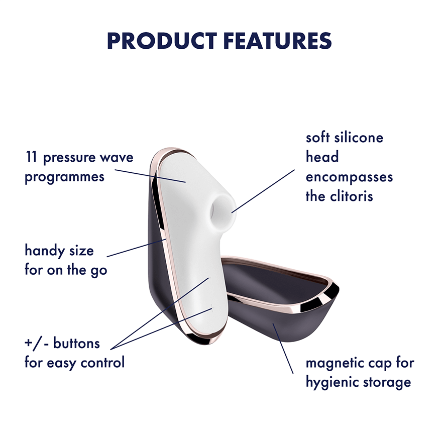 Satisfyer Pro Traveler Hút Du Lịch Đa Cực Khoái