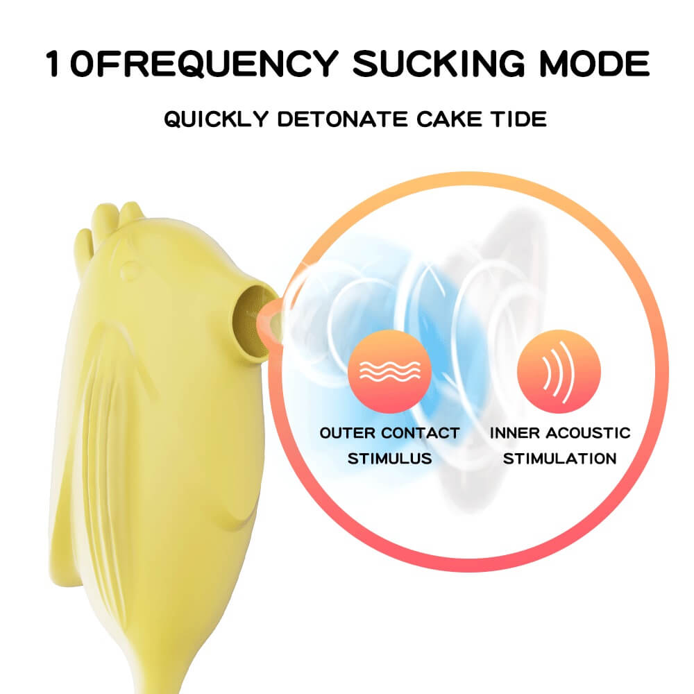 Yeain Spirit Bird Hút G-Spot Rung Tát Đa Dạng Đỉnh