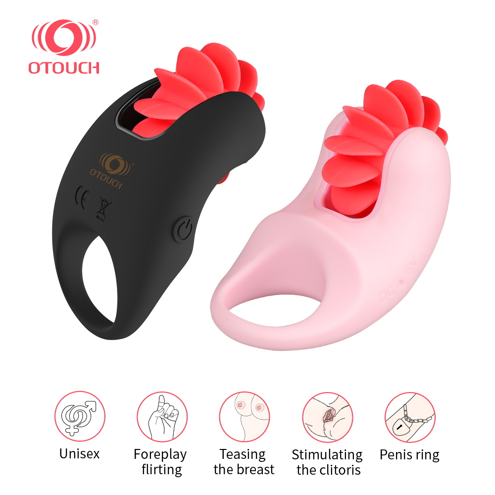 OTOUCH Tongue Licking Ring Nhẫn Liếm Rung Oral Siêu Thật