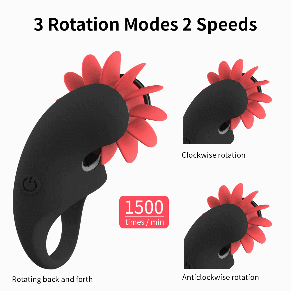 OTOUCH Tongue Licking Ring Nhẫn Liếm Rung Oral Siêu Thật
