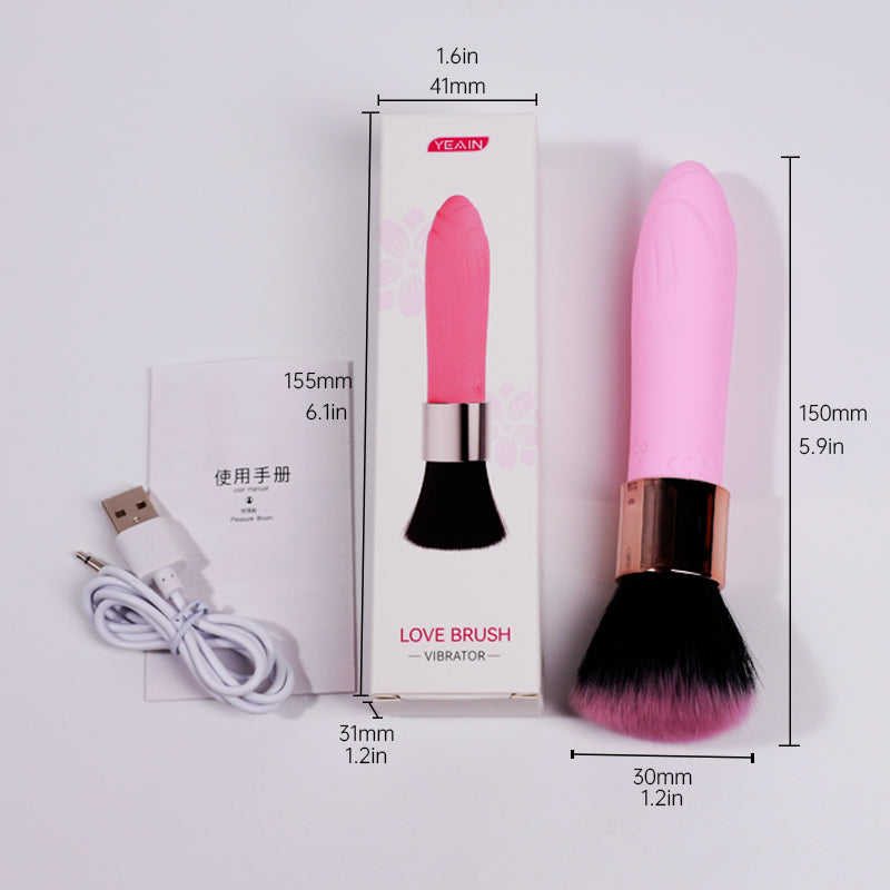 YEAIN Brush Tease Vibrator Phấn Son Bí Mật
