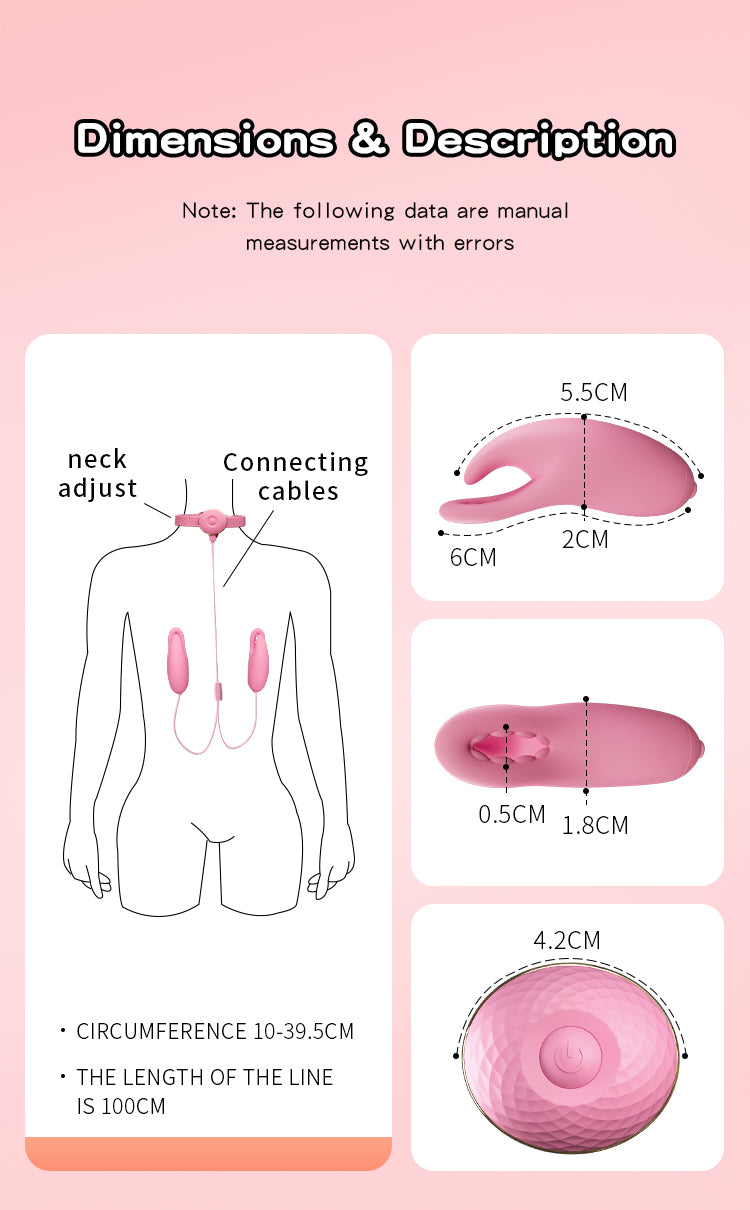 Nipple Vibrator 10 Tần Số Ngực Nữ Thú Vị Cực Đỉnh