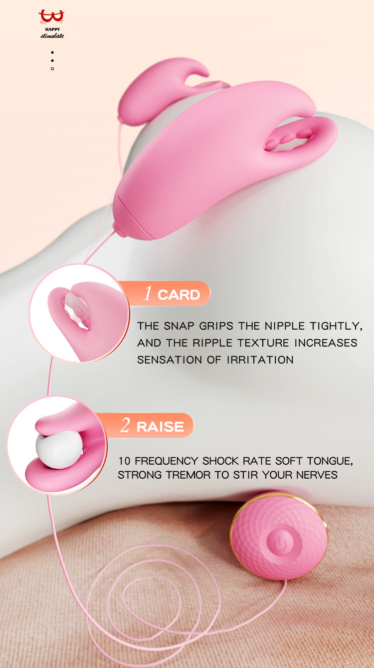 Vibrator Ngực 10 Tần Số Siêu Thú Vị Nữ Khoái Lạc