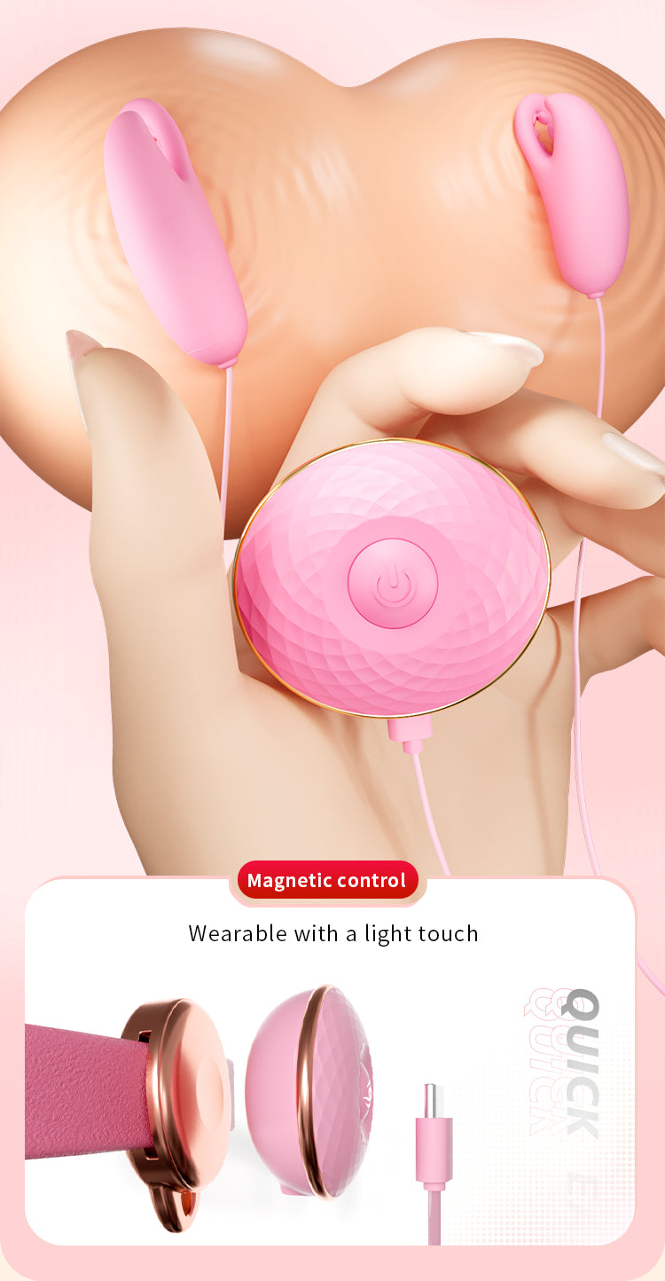 Vibrator Ngực 10 Tần Số Siêu Thú Vị Nữ Khoái Lạc