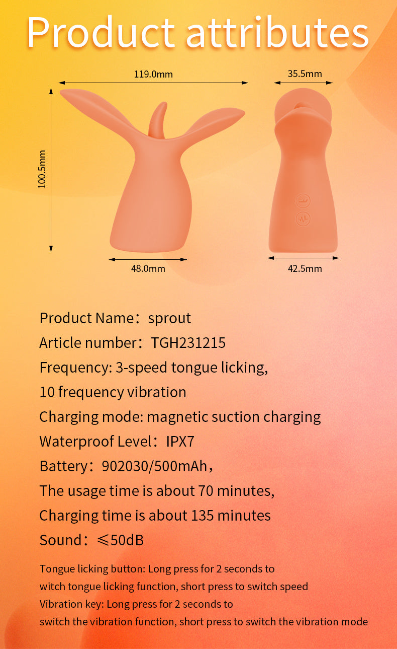 Touch Girl Liếm Âm Vật Silicone Rung 3 Mức Sướng Điên Nữ