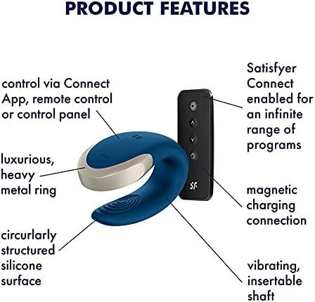 Vibe đôi Satisfyer Double Love app G-spot