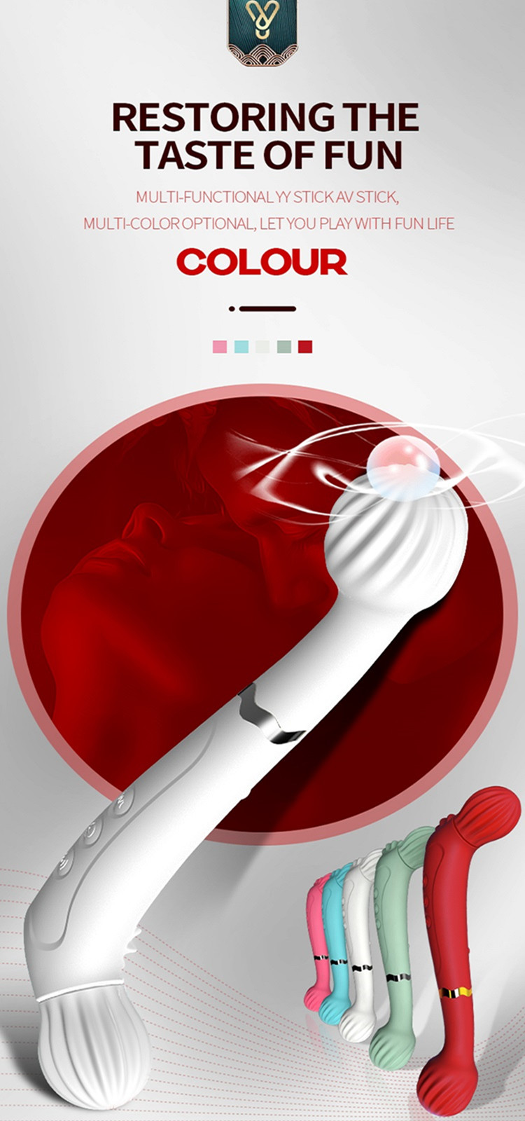 YY Horse Double Head Vibro Massager Đa Năng Thăng Hoa