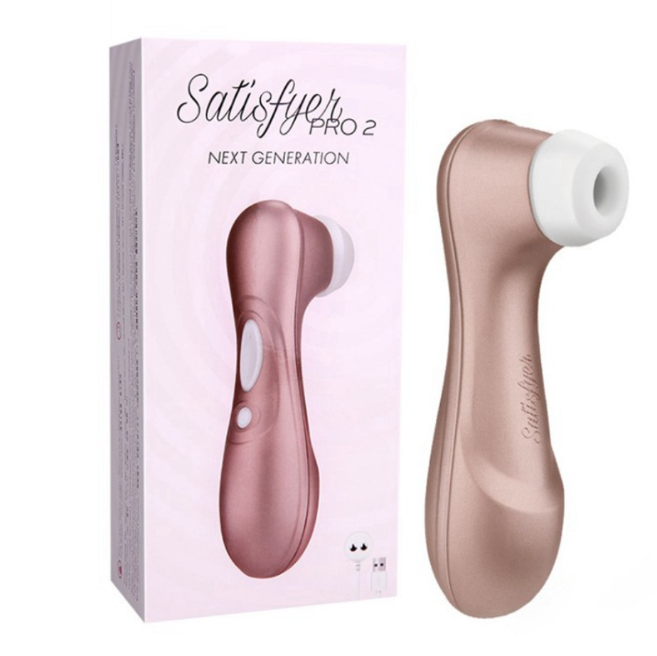 Satisfyer Pro 2 Hút Rung Âm Hạch Vàng Hồng