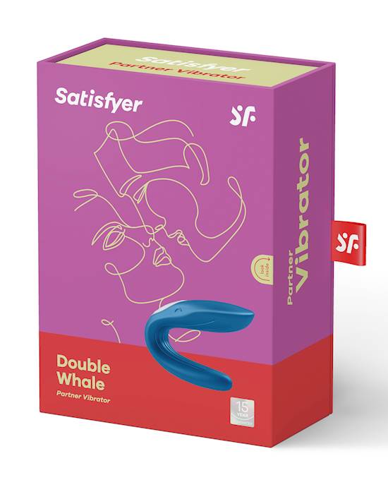 Satisfyer Whale Double G-Spot Âm Vật Cặp Đôi Thăng Hoa