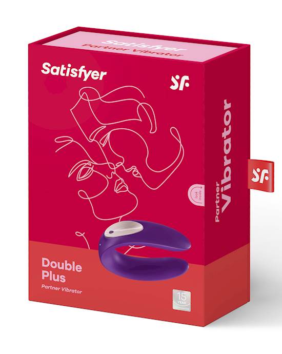 Satisfyer Double Plus Rung Cặp Đôi Khoái Lạc Đồng Bộ