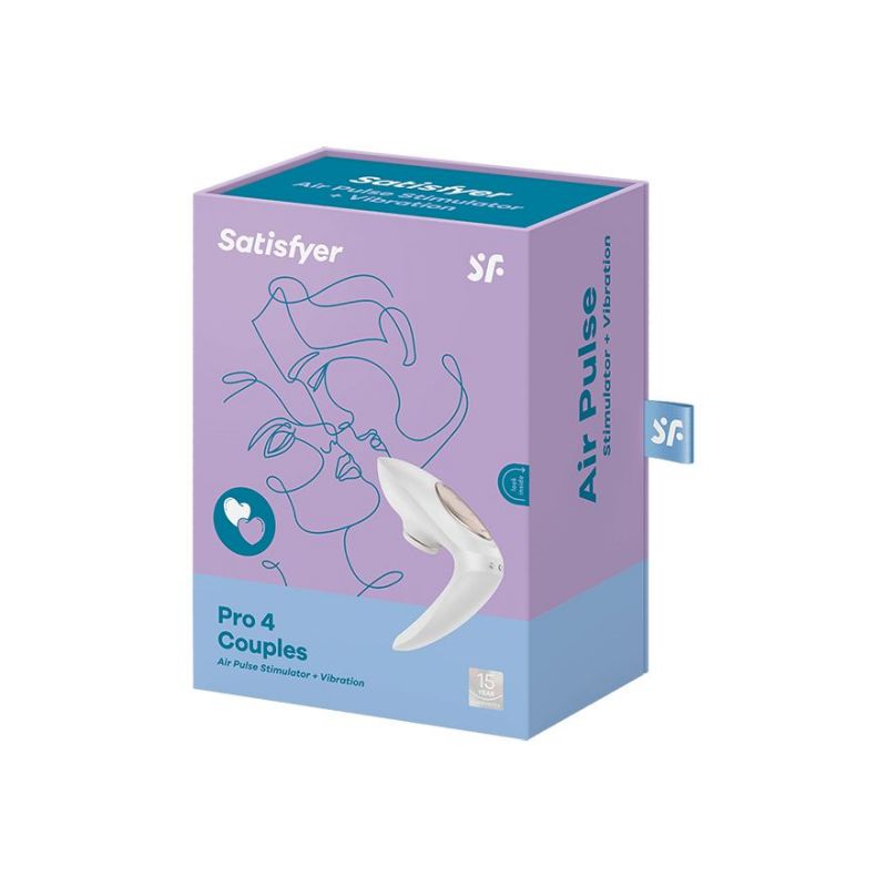 Satisfyer Pro 4 Couples Âm Đạo Cặp Đôi Sóng