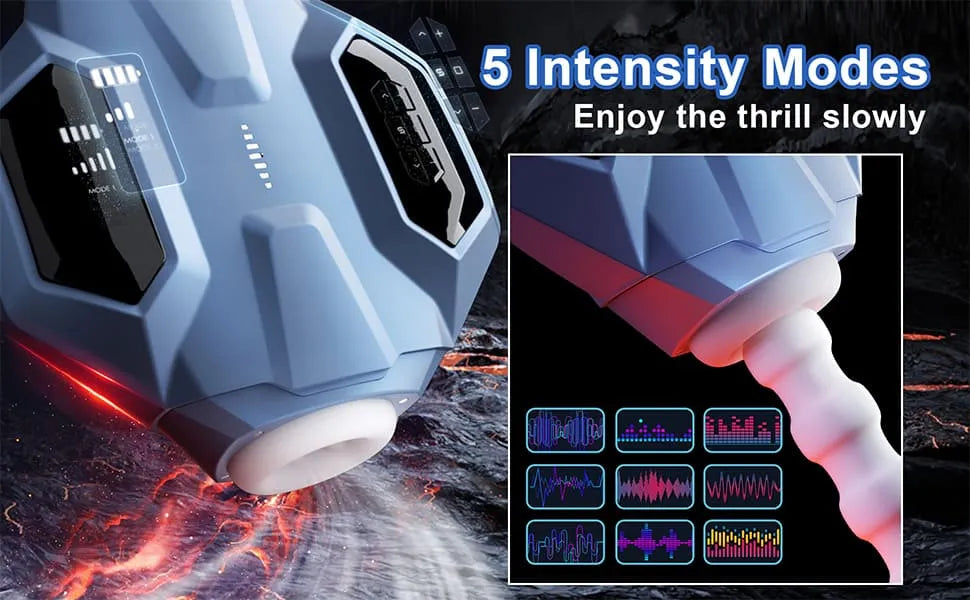 Svakom Hunter X Dual Sucking Heated Nam