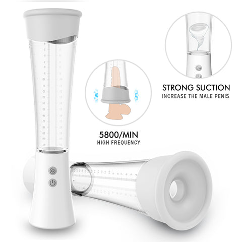 SHD S090 MAX Pump Masturbator Vacuum 2in1 Nam Giới