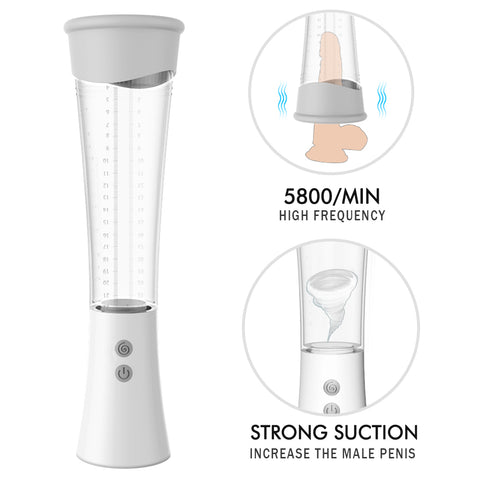 SHD S090 MAX Pump Masturbator Vacuum 2in1 Nam Giới
