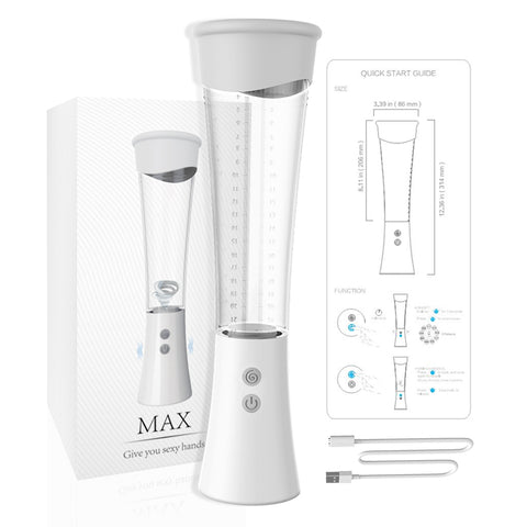 SHD S090 MAX Pump Masturbator Vacuum 2in1 Nam Giới