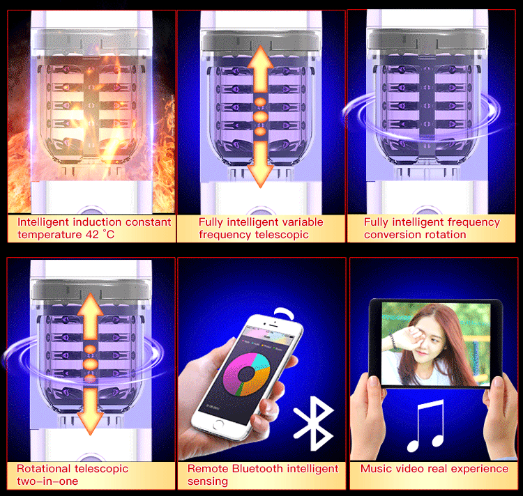 Cup Bluetooth Easy Love Rung Thời Trang Thỏa Mãn