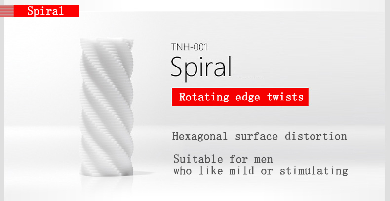 TENGA 3D Spiral Onahole Nhật Xoắn Kháng Khuẩn